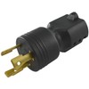 Conntek 30125 L6-20P to 6-15/20R Plug Adapter, 20 Amps 250