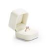 Oirlv H04501 Ring Case, Velvet, 1 Piece, Portable, Mini, Suitable