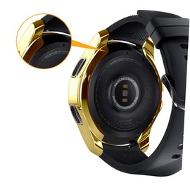 Housoutil Shock TPU Protective Cover Case for Smartwatch Elegant Easy Access to Buttons and Ports Scratch-Resistant Lightweight Shell