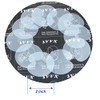 50 Pieces Heat Shield Guards for Hair Extension, Clear PVC
