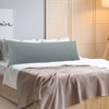 PiccoCasa Body Pillow Cover Envelope Microfiber Solid Nordic Long Pillowcase