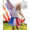 Century Star Sparkle American Flag Tutu for Toddler Girls USA