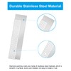 Diamond Painting Ruler, 2 Pieces DIY Stainless Steel Painting Ruler
