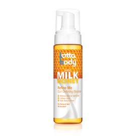Lotta Body, Refine Me Curl Defining Mousse, Medium Hold for Soft Curls, Moisturizes, Controls Frizz, 7 Fl Oz