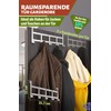 Menz Door Coat Rack for Hanging, Stainless Steel - Space
