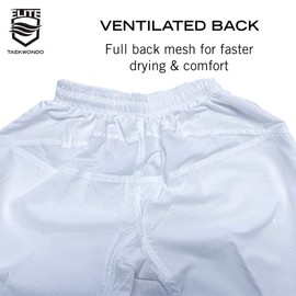 ELITE TAEKWONDO training pants (TKD) Ultralight Fabric and Mesh (210 (7))