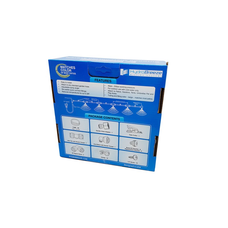 mistcooling - Patio Misting Kit Assembly - Make Your own