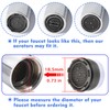 Faucet Aerator M18.5, WeeVeni 6PCS Aerator Replacement for Sink Faucet