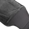Uterus Warming Waist Belt Dark Gray Adjustable Thick Soft Plush