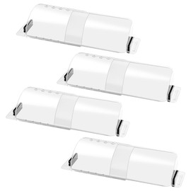 CH24Globall 4-Pack Air Vent Deflector 8.5 to15.5 Inches, Aerospace-Grade Plastic (5-Meter Drop Resistant), 200% Stronger Magnetic AC/Heat Vent Covers (-35°F to 284°F) for Ceiling/Floor/Wall Registers