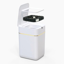 Airdeer Refill Bag Ring, Trash can bags, 10m continuous garbage bag, Designed for Airdeer Self-sealing Smart Trash Can(A1/L2, Pack of 6)