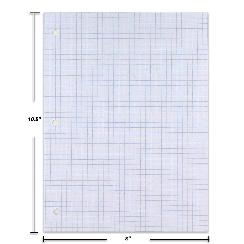 80CT Quad Ruled 4x4 Filler Paper