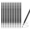12-Pack Erasable Pen Refills, Compatible with Pilot Frixion Pens, Black