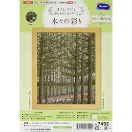 Olympus 7492 Onoe Megumi Embroidery Kit Series, Color of Trees, Larch Forest Path