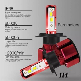 SHENKENUO Pair For Ford F150 F250 F350 1978-1986 7x6 5x7 inch LED Headlights Hi/Lo beam