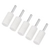 M METERXITY 5-Pack Abrasive Mounted Stone Grinding Bits, 1/4 IN(6mm)
