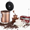 1.5L 304 Stainless Steel Airtight Coffee Beans Container Storage Canister