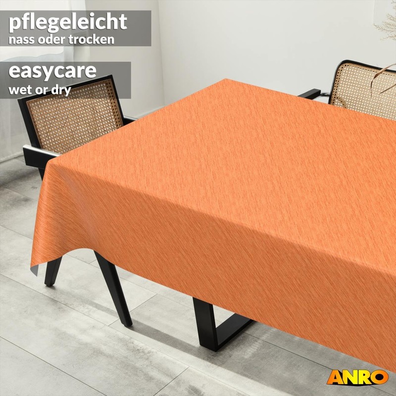 Washable Garden Tablecloth, Oilcloth, 100 x 140 cm, Cut Edge,