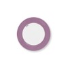 PIP STUDIO Lily&Lotus Breakfast Plate White/Purple 21 cm