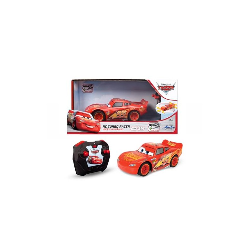 Dickie Toys - Radicomando di Cars Saetta Mc Queen 1:24,