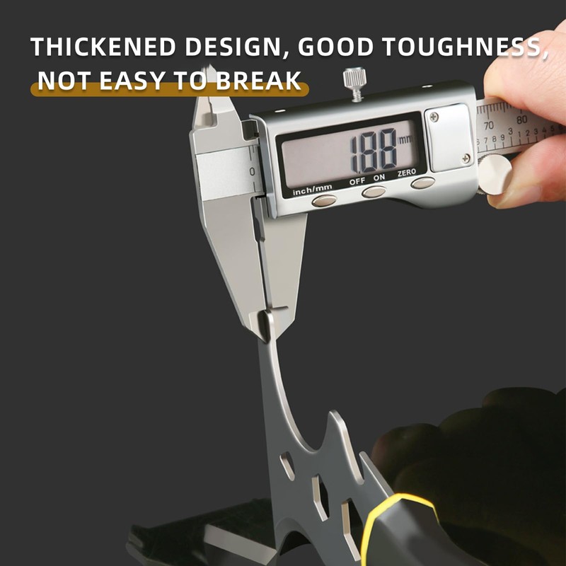 OKEMISS Scraper Tool, Stainless Steel 15-in-1 Painters Tool, Professional Multi