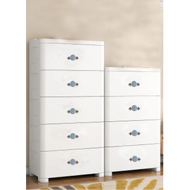 HUAMULAN 10 Pack Retro Ceramic Knobs Vintage Dresser Kitchen Petal Cabinet Pulls Cupboard Wardrobe Drawer Handles, Blue Knob with Bronze Base Backplate