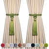 Fenghuangwu Curtain Tiebacks Tassel Tie-Backs, Rope Curtain tie Backs Handmade