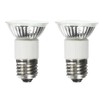 (2-Bulbs) 120V 50W Range Hood Bulb Compatible for GE WB08X10028