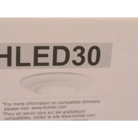 Kichler NEW IN BOX Kichler 6 in. 3000K White LED Flush Mount Ceiling Light