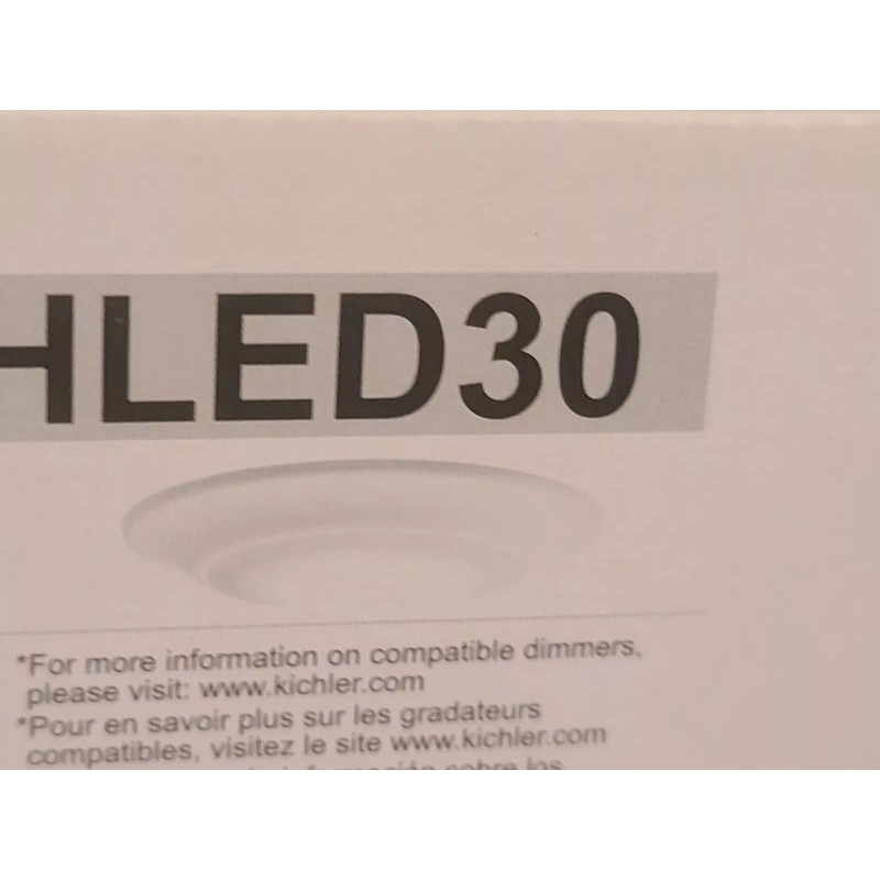 Kichler NEW IN BOX Kichler 6 in. 3000K White LED