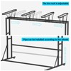 YBING Freestanding Bike Storage Rack - Vertical Bike Stand Holds