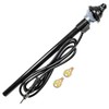 tomzz Audio 1000-014-1 Universal Mudguard Telescopic Antenna Large Head Cable