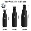 Grsta Thermos Flask, 750 ml, Stainless Steel Water Bottle, Leak-Proof,