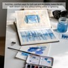 PATIKIL 5.1x5.1" Watercolor Sketchbook, 3 Pcs 64 Sheet 165GSM/112lb Watercolor