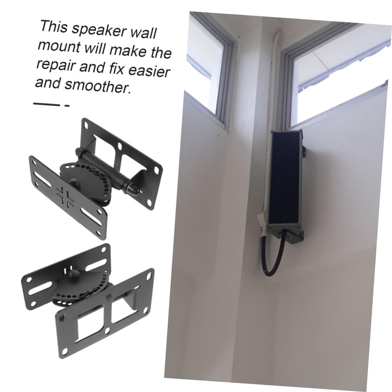 CIYODO Sturdy Speaker Shelf Wall Mount Rotatable Speaker Bracket for