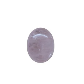 Rose Quartz Palmstone for Healing Crystal Stone Modern Decoration 2.46 OZ