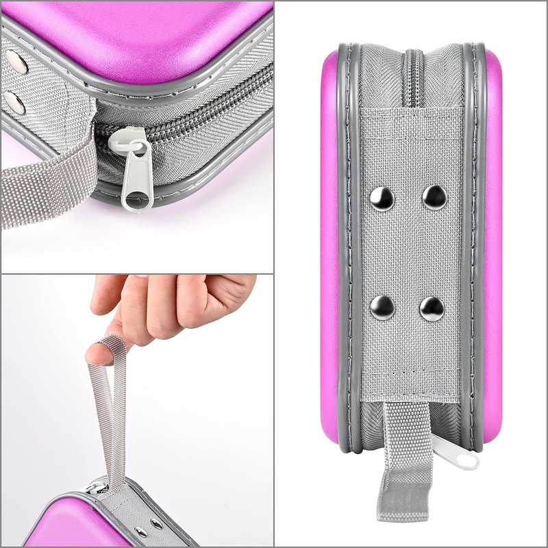 UENTIP DVD Case,48 Capacity CD Case Portable DVD Hard Plastic