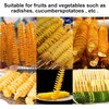 Tornado Spiral Potato Knife Manual Slicer, Multi functional Manual Rotating