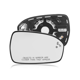 EMIHO Right Passenger Side Mirror Glass Fit for Ford Fusion 2013-2021, View Convex Mirror Heated with Blind Spot Detection BLIS Replace DS7Z17K707C DS7Z-17K707-C