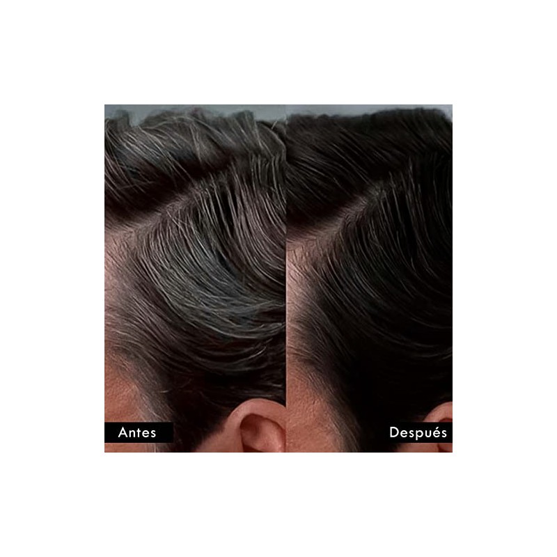 Gel Cubre Canas 4x4 Negro - Gel para Cabello para