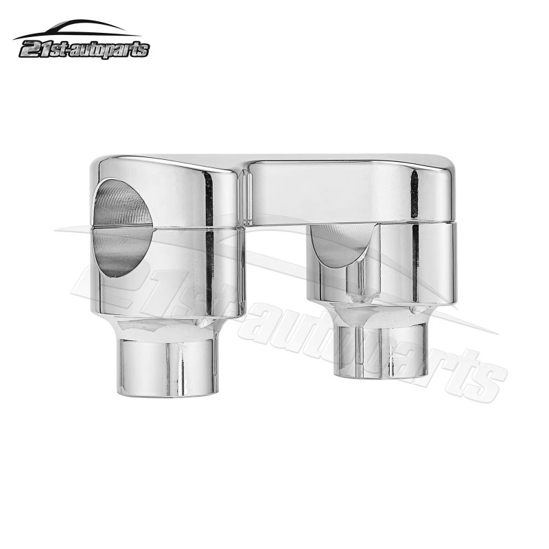 21ST 2" Risers 1.25" Handlebar Clamp For Harley Dyna Fat