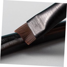 Mikinona 9sets Ultra Fine Angled Eyeliner and Brow Brush Kit Portable Eye Makeup Tools for Precise Eyeliner and Eyebrow Shaping Soft Bristles for Seamless Application for Professionals and