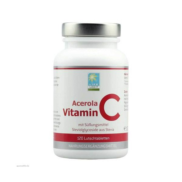 Acerola Vitamin C Lozenges 120 cap