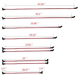 MAS Red Cap Distributor & Spark Plug Wires & Free Tachometer Pigtail Wire Harness Combo Kit Cap and Rotor Compatible with Chevy 305 454 C10 GMC SBC BBC 350 400
