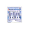 Gouriki Industry E-Clip, Medium, Clear Blue, 10 Pieces