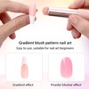 Nogeqi 5PCS Ombre Nail Brush Set, Double Head Gradient Nail