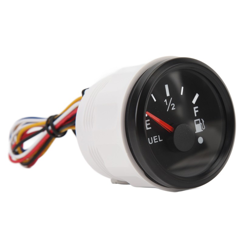 2in Fuel Level Gauge Colorful Backlight Fuel Level Meter for
