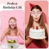 APLZGMG Birthday Glasses Happy Birthday Heart Shaped Sunglasses Pink Birthday