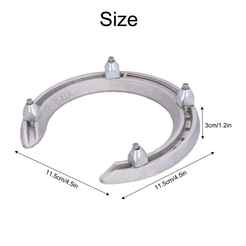 Aluminum Alloy AntiSlip Snow Speed Racing Horseshoes Kit Horse Training