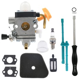 Aylux FS90R Carburetor for Stihl FS87 FS90 FS100 FS110 HT100 HT101 HL100 HL90 FC95 FC90 FC110 FC100 KM90 KM100R String Hedge Trimmer Replace Zama C1Q-S174 with Tune up Kits